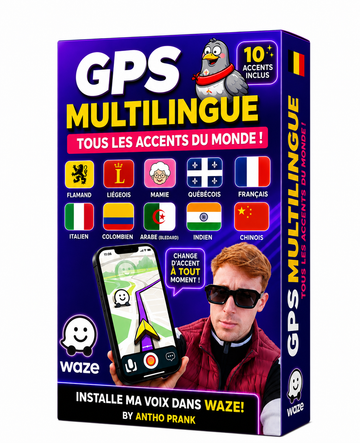 GPS Multilingue 10 Accents