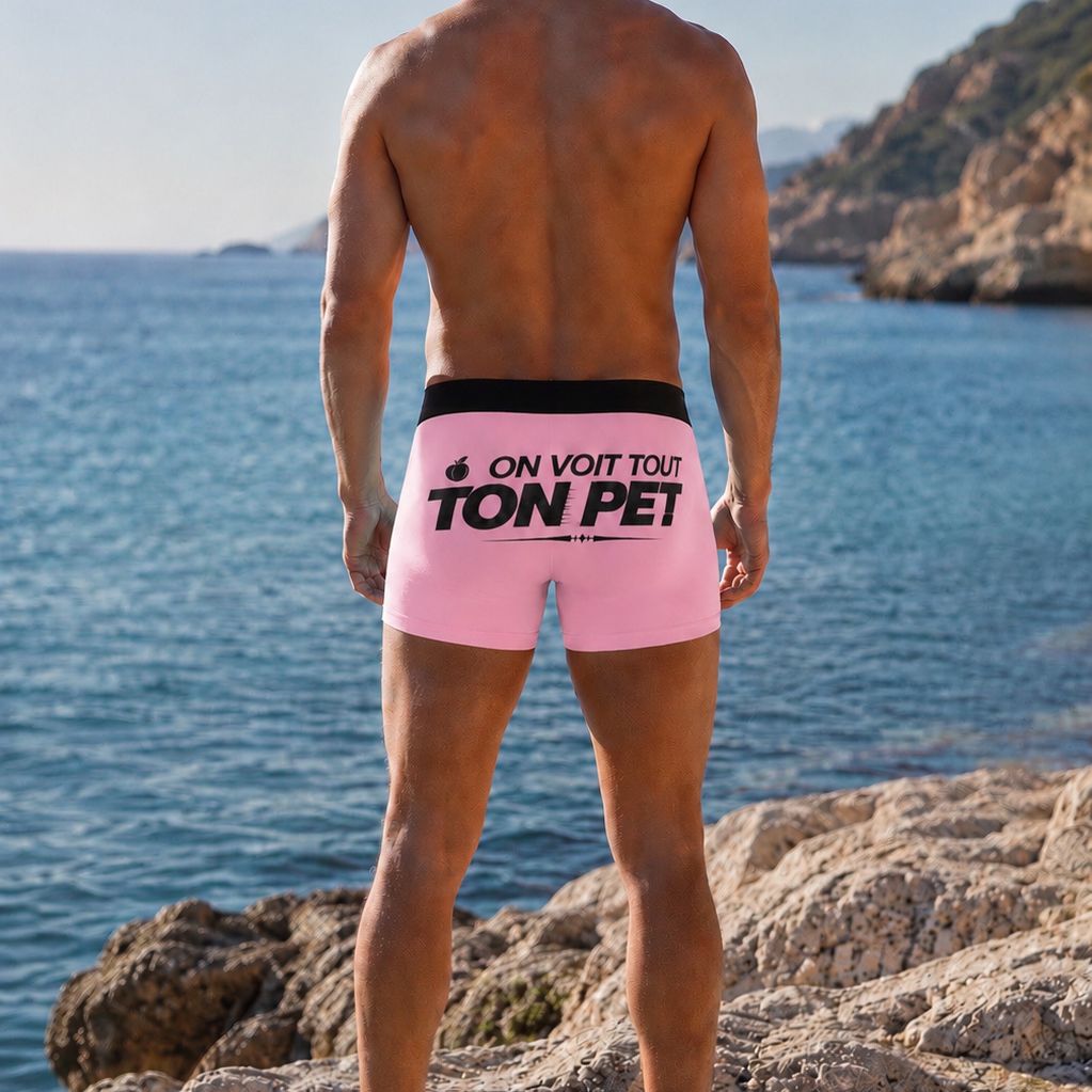 Boxer Rose On voit tout ton pet