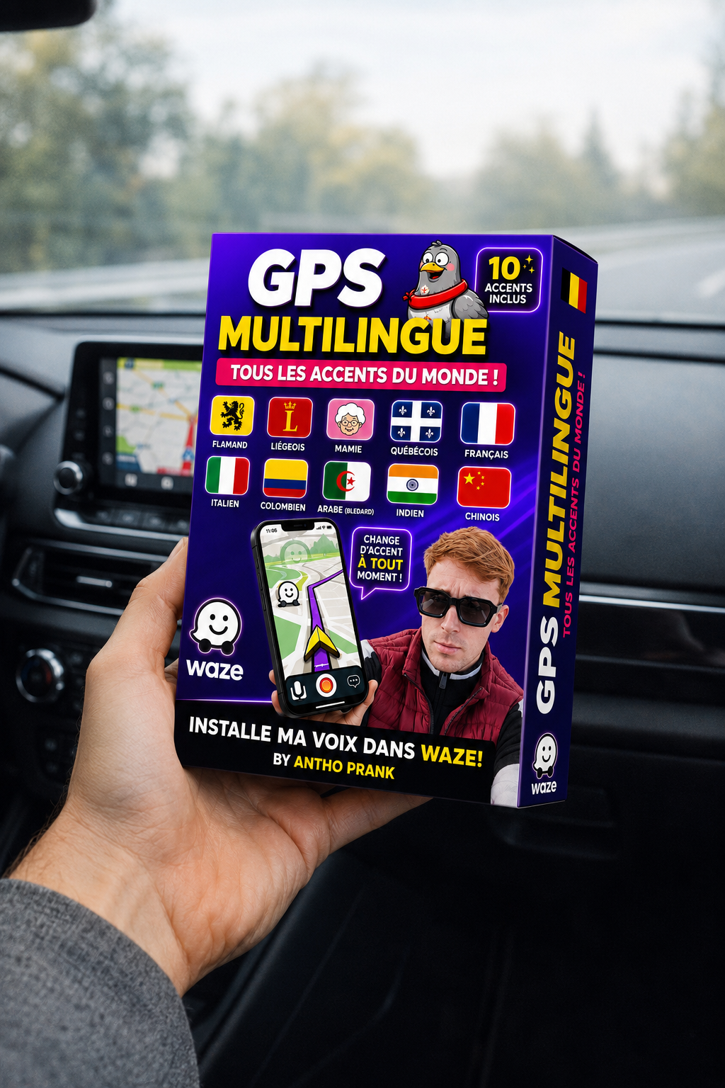 GPS Multilingue 10 Accents