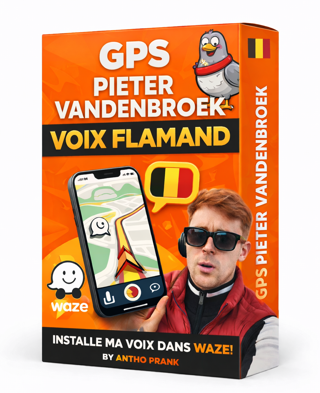 GPS voice Flemish Trek Mijn Pin