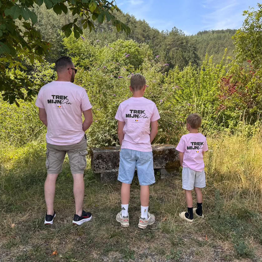 T-shirt Trek Mijn Pin Rose