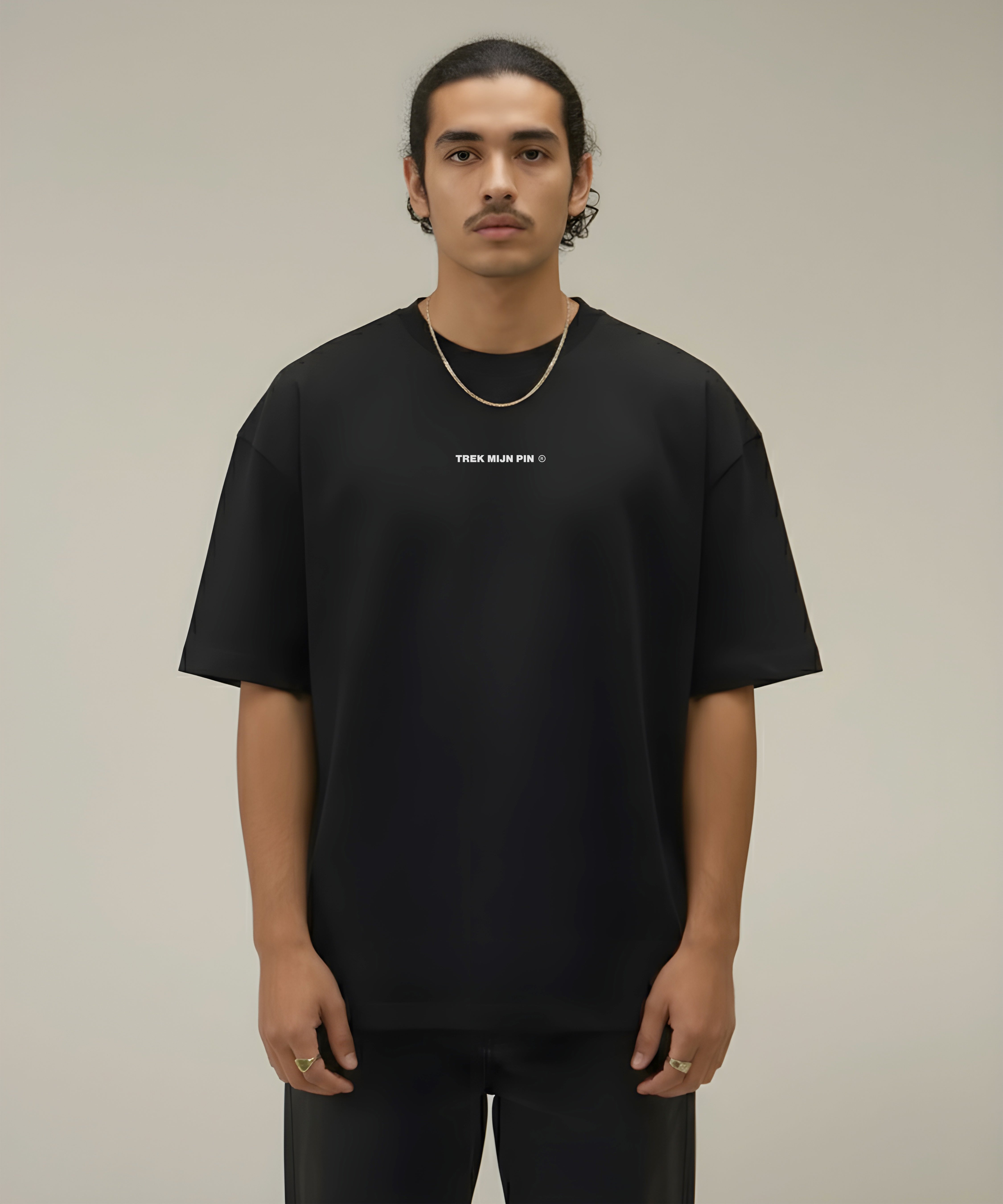 T-shirt Trek Mijn Pin noir