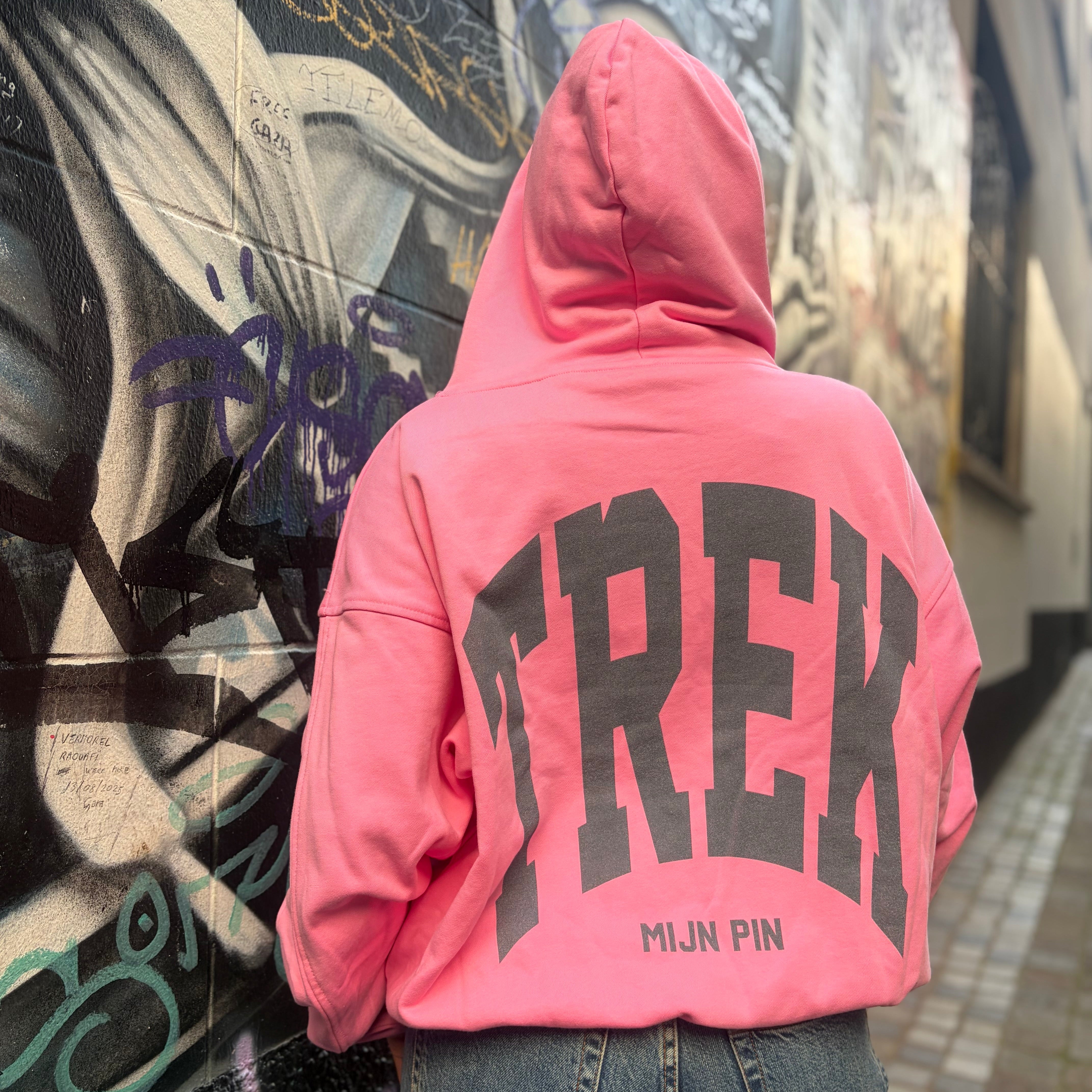 Sweatshirt Trek Mijn Pin pink