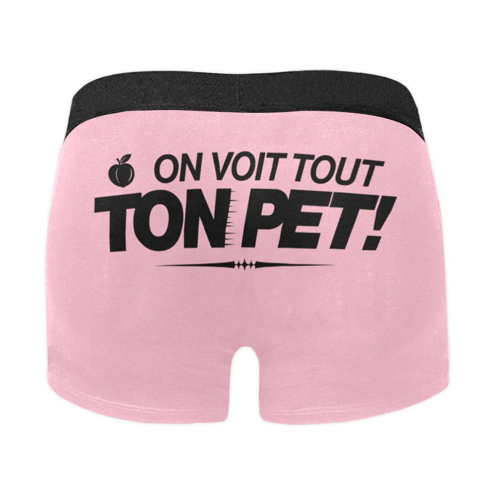 Boxer Rose On voit tout ton pet