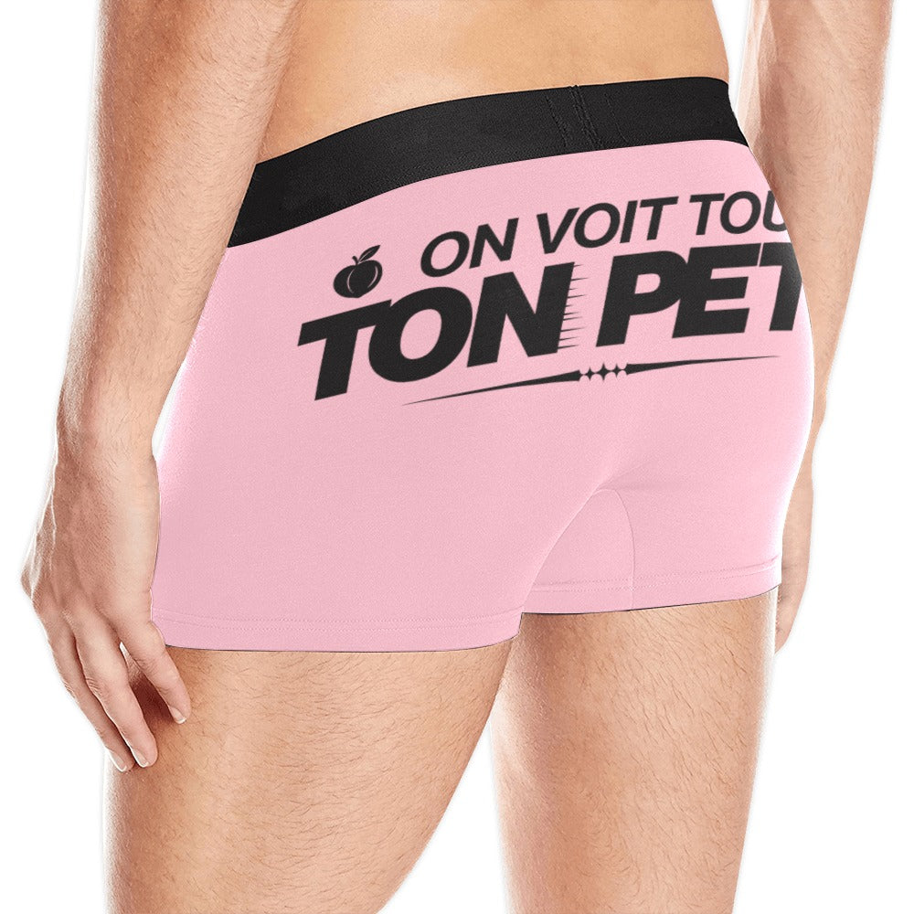 Boxer Rose On voit tout ton pet